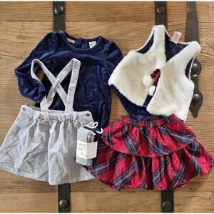 Max Studio Girls Winter Holiday Mix and Match Bundle sz 3T